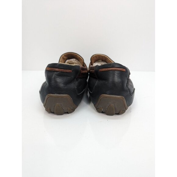 Sperry Top Sider Men Black Leather Driving Loafer 0238360 G-11 CH196 Size 9M - Picture 7 of 10